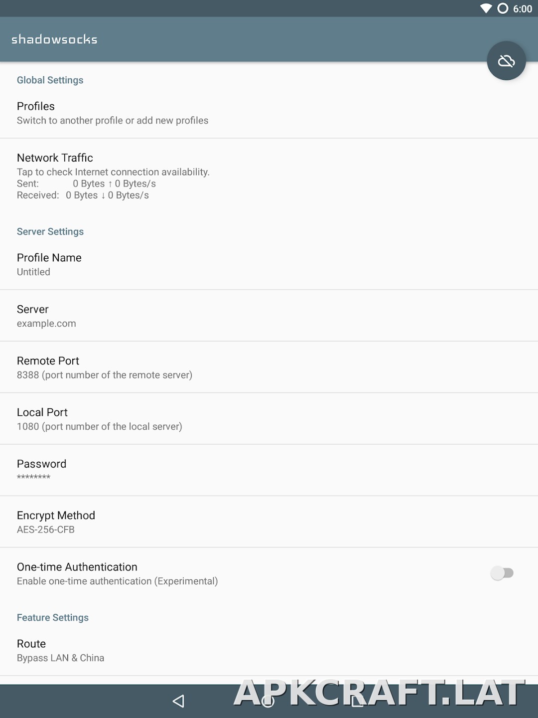 Shadowsocks скриншот 5